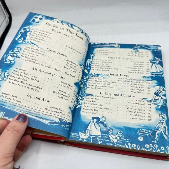 X5 Ginn and Company books vintage School Reading Text midcentury 1940s - Picture 11 of 12